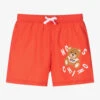 Moschino Kid-Teen Teen Boys Red Teddy Bear Logo Swim Shorts -Boss Sale Store moschino teen boys red teddy bear logo swim shorts 508442 5cfd3fcdc360254406daa1a34dbc0ce7930018f4