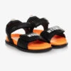 MSGM Teen Black Leather Sandals -Boss Sale Store msgm teen black leather sandals 425672 34f931f0040f4491211dea92578ee576cc6bf18f