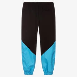 MSGM Teen Boys Black Logo Joggers -Boss Sale Store msgm teen boys black logo joggers 463051 78ec1da312248ddcd90ec2545510c20a1fa19d35