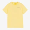 Off-White Teen Yellow Cotton Arrow Logo T-Shirt -Boss Sale Store off white teen yellow cotton arrow logo t shirt 506591 68785326723f673263733fb7a2f8dcd6e5c70980