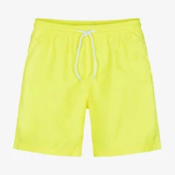 Stella Cove Teen Boys Neon Yellow Swim Shorts