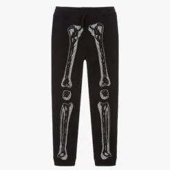 Stella McCartney Kids Teen Black Skeleton Joggers