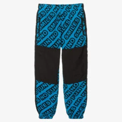 Stella McCartney Kids Teen Boys Blue Fleece Joggers