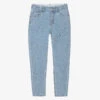 Stella McCartney Kids Teen Boys Blue Slim-Fit Jeans
