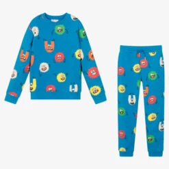 Stella McCartney Kids Teen Boys Blue Tracksuit