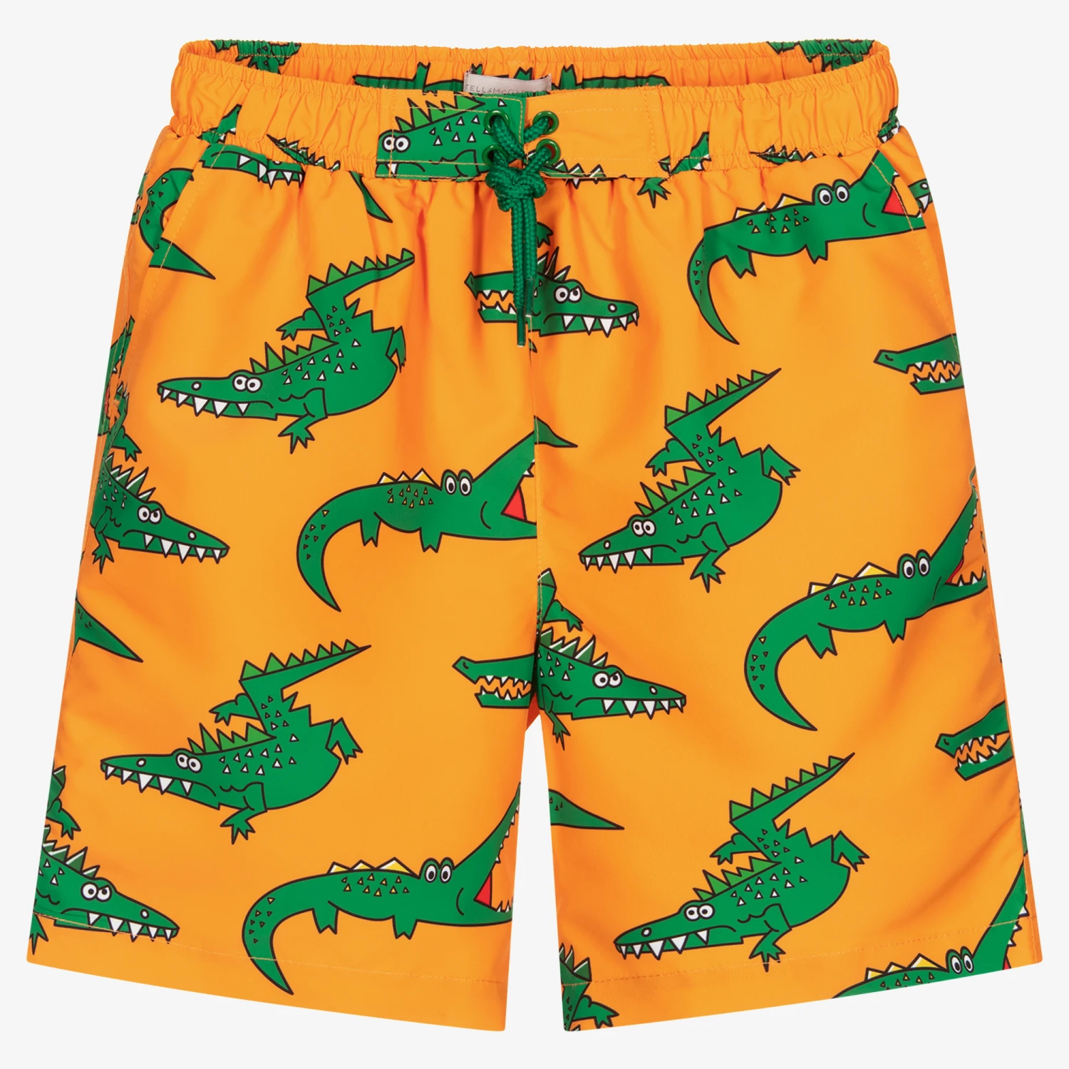 Stella McCartney Kids Teen Boys Orange Swim Shorts 3 Stella McCartney Kids Teen Boys Orange Swim Shorts