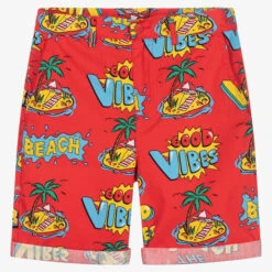 Stella McCartney Kids Teen Boys Red Cotton Shorts -Boss Sale Store stella mccartney kids teen boys red cotton shorts 435260 edeec15cf1dc81ab2cd65fd47678e161ac207dc6