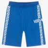 Versace Teen Blue Cotton Greca Shorts -Boss Sale Store versace teen blue cotton greca shorts 433414 7d515d63c93be552f19058d5e88ec508c458154f