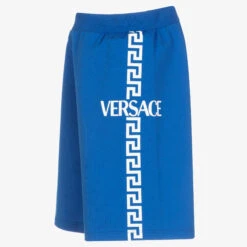 Versace Teen Blue Cotton Greca Shorts -Boss Sale Store versace teen blue cotton greca shorts 433414 9df5dfbac90b71b70bdd229e4b6f20fc77d39823