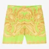 Versace Teen Boys Green & Gold Barocco Swim Shorts -Boss Sale Store versace teen boys green gold barocco swim shorts 495179 b51f8f7d034d4fc61f5f9700ad13902901ec23d5