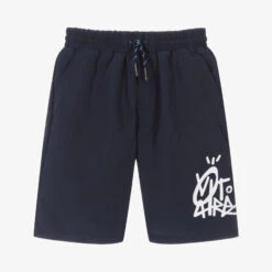 Zadig & Voltaire Zadig&Voltaire Teen Boys Navy Blue Swim Shorts