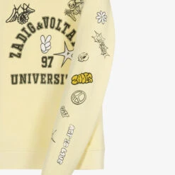 Zadig & Voltaire Zadig&Voltaire Teen Boys Yellow Cotton Varsity Sweatshirt -Boss Sale Store zadig voltaire teen boys yellow cotton varsity sweatshirt 500857 6dc59380ae537474fbf023a0607f77ddb9ec5a2c